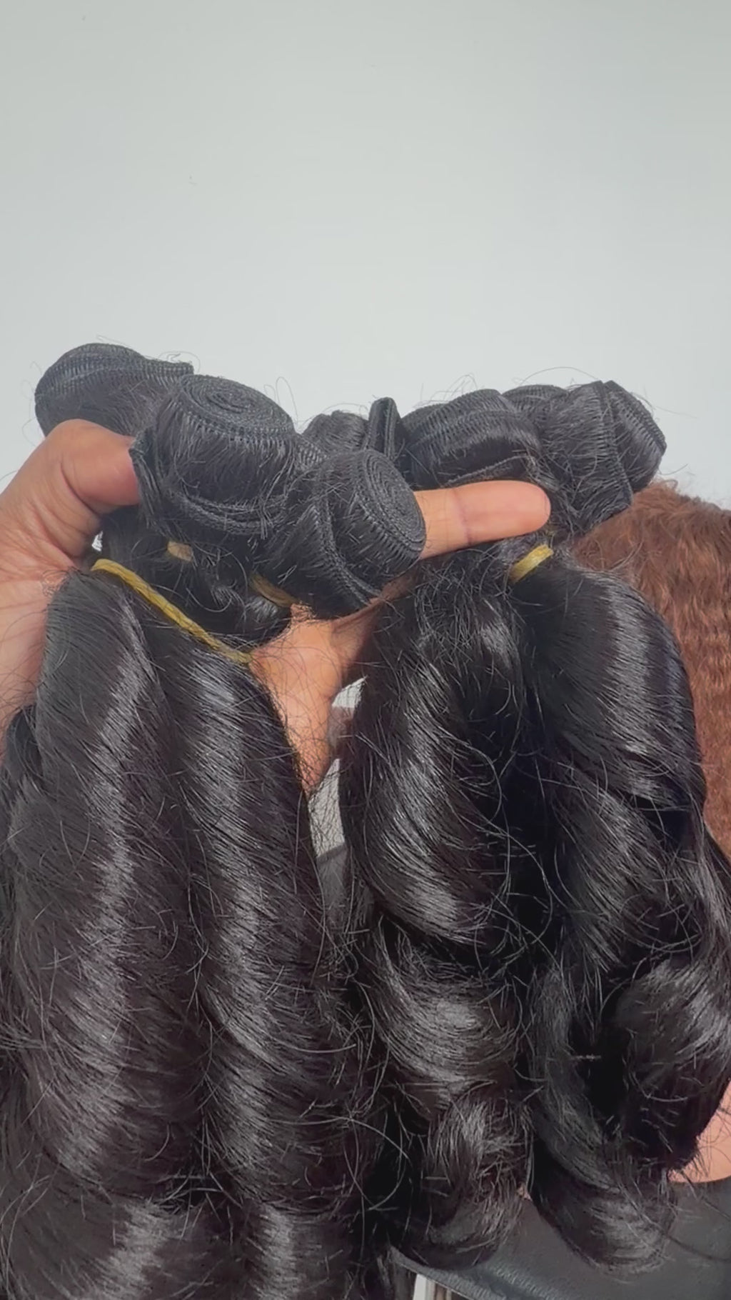 Mèche bouncy pour tissage